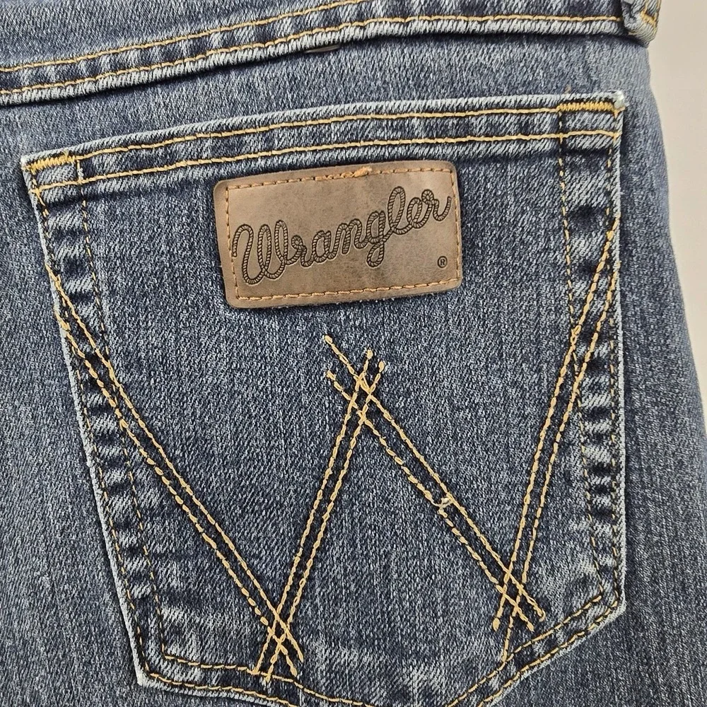 Wrangler 20X Advanced Comfort Jeans Men 34x31 Dark Wash Straight Stretch